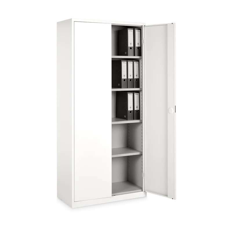 Aktenschrank aus Stahl – 920 x 420 (5 OH) – Korpus in Reinweiß