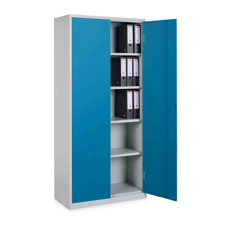 Aktenschrank aus Stahl – 920 x 420 (5 OH) – Korpus in Lichtgrau