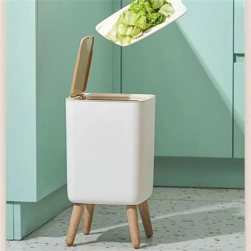 Fuß Mülleimer Küche Wohnen™ | Eleganter, hygienischer Müllbehälter für Zuhause.