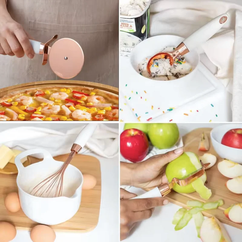 Küchenhelfer Set™ | Elegante Küchenhelfer mit Herz