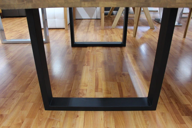 Esstisch + Massivholz Eiche + Verschiedene Gestell + 180x100cm-300x100cm