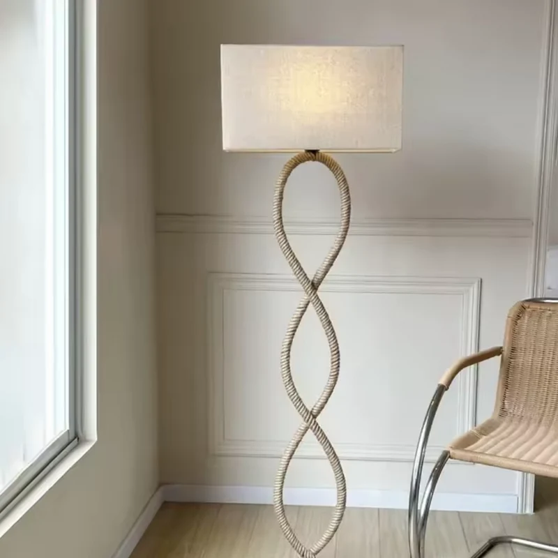 Seil Stehlampe™ | Natürliche Eleganz mit warmem Licht