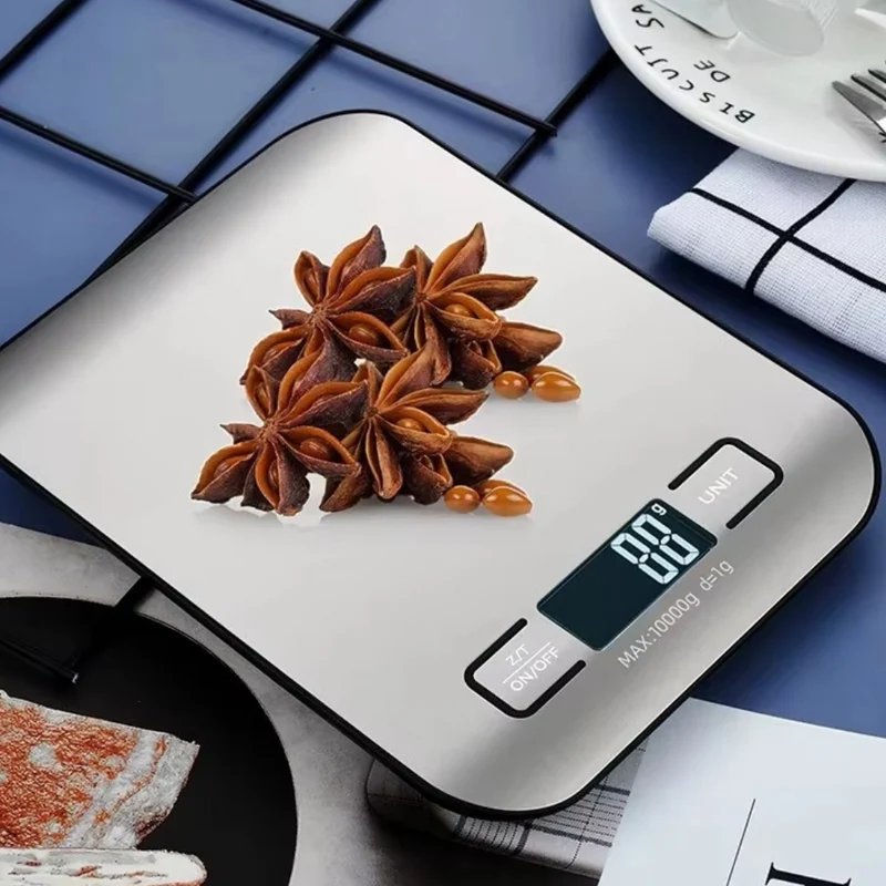 Gewichtsfutter aus Edelstahl™ | Präzise, stilvolle Küchenwaage für Perfektion