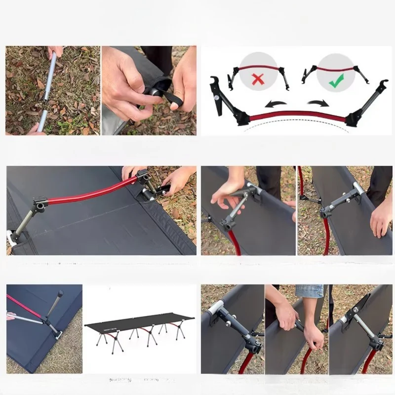 WESTTUNE Campingbett™ | Leichtes, treues Outdoor-Schlafwunder