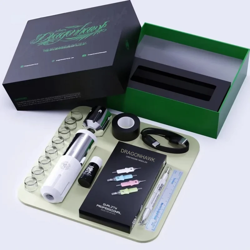 Dragonhawk Rotary Wireless™ | Kabellose Tattoo-Maschine, Präzision pur