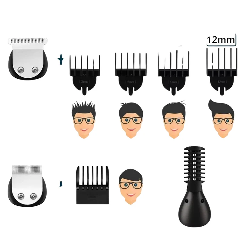 Surker 6 in einem Haar™ | Vielseitiger Haarschneider für Männer