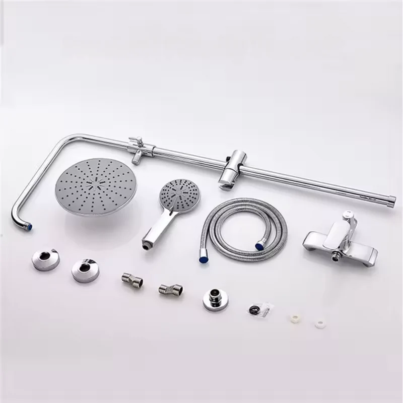 Badezimmer Duscharmatur Set™ | Elegante Regendusche für Wohlfühlmomente
