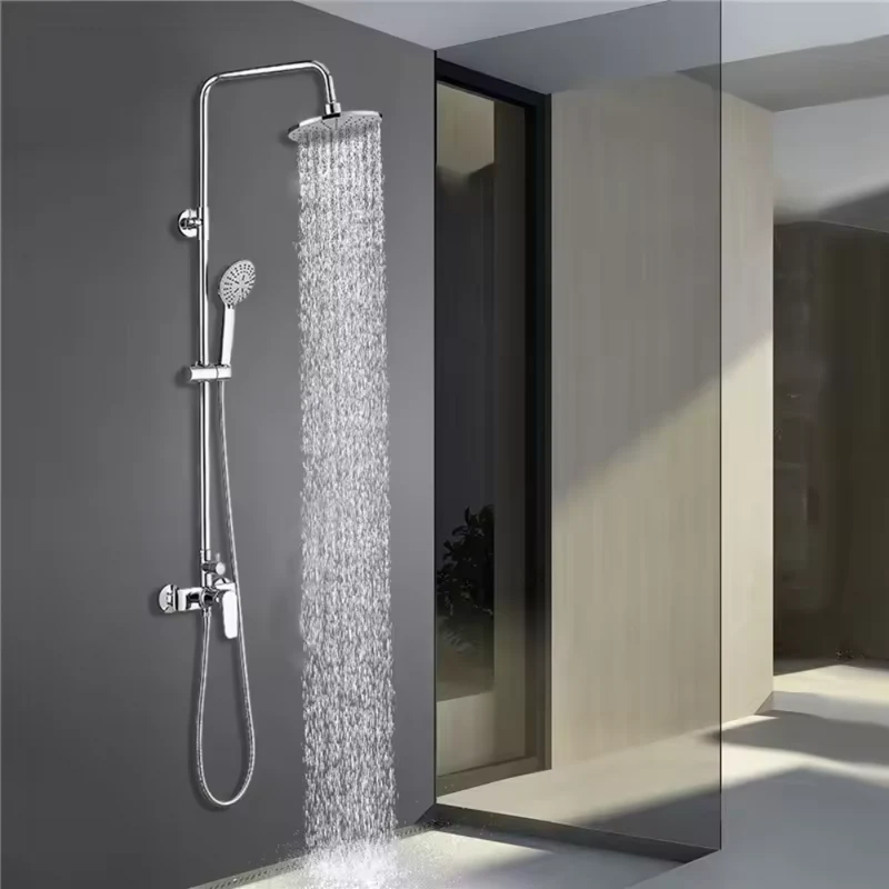 Badezimmer Duscharmatur Set™ | Elegante Regendusche für Wohlfühlmomente