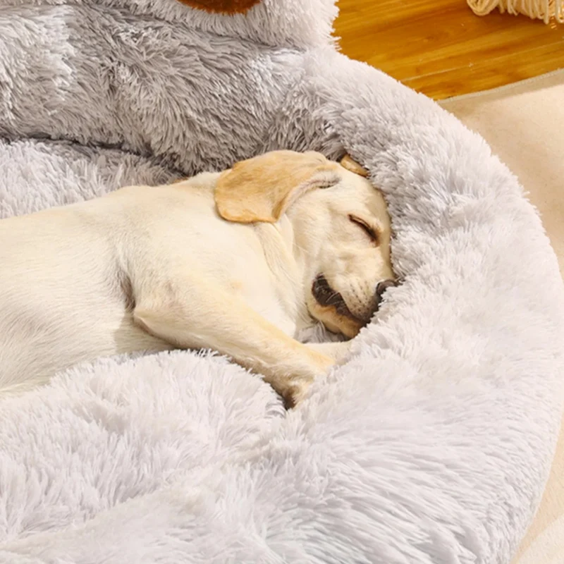 Haustiersofa, Bärentatzenform™ | Kuscheliges Wohlfühlbett für Haustiere