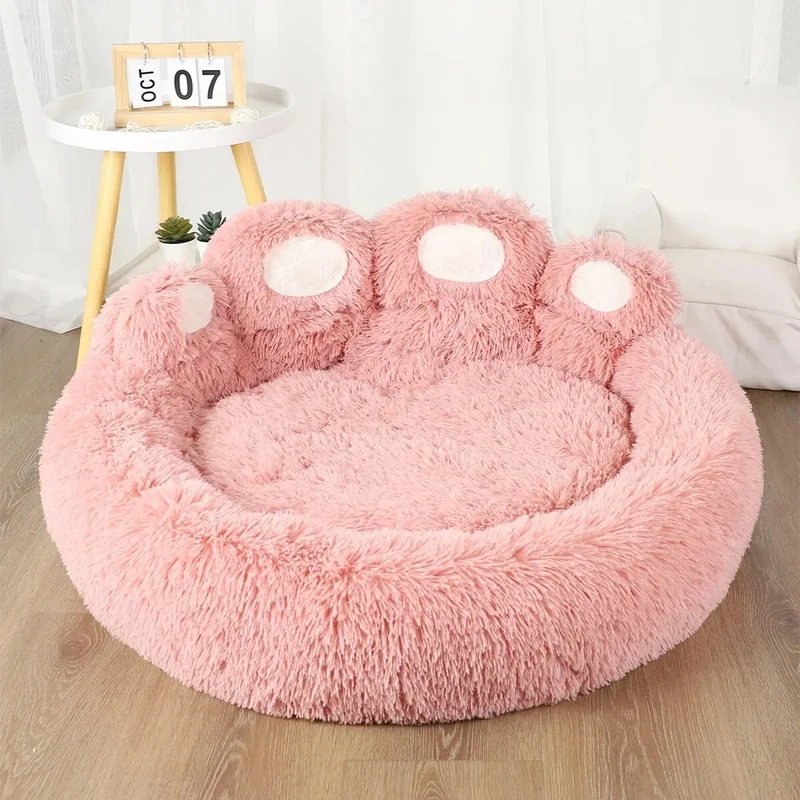 Haustiersofa, Bärentatzenform™ | Kuscheliges Wohlfühlbett für Haustiere