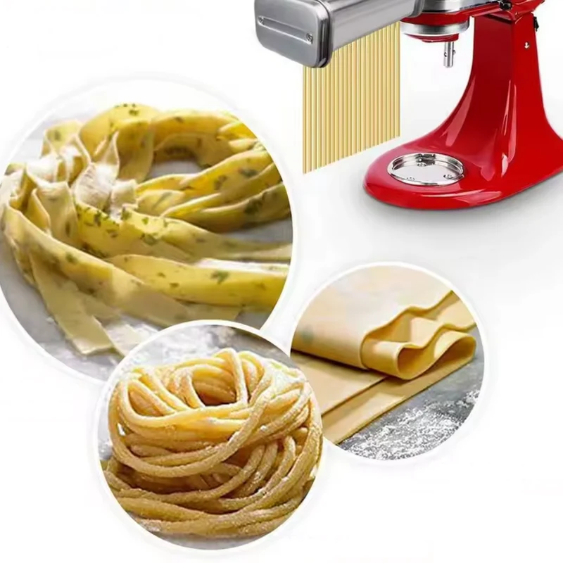 Nudelmaschine für die Küche™ | Edelstahl-Pastamaschine für KitchenAid