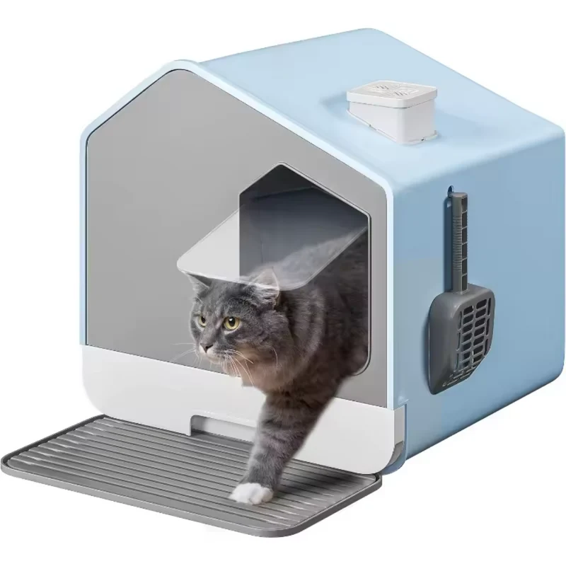 Geschlossene Katzentoilette™ | Geräumiges Wohlfühlbad für Katzen