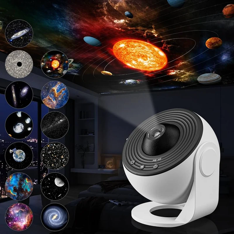 Sternenprojektor-Galaxie-Nachtlicht™ | Magisches Planetarium für Zuhause
