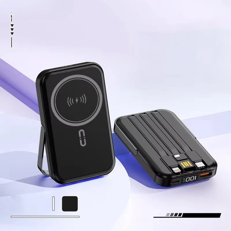 Magnetische Powerbank kabellos™ | Magnetische Powerbank, schnelles Laden