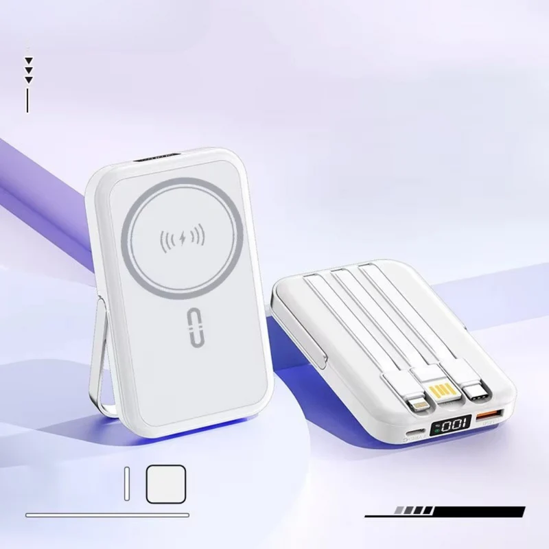 Magnetische Powerbank kabellos™ | Magnetische Powerbank, schnelles Laden