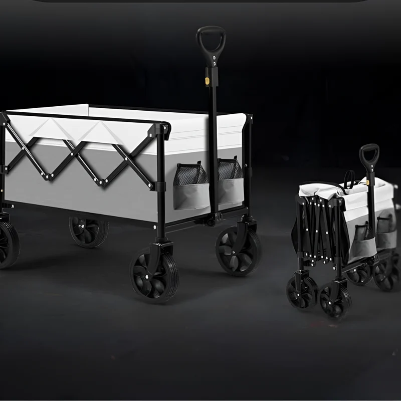 Robuster Klappwagen™ | Faltbarer Einkaufswagen für schwere Lasten