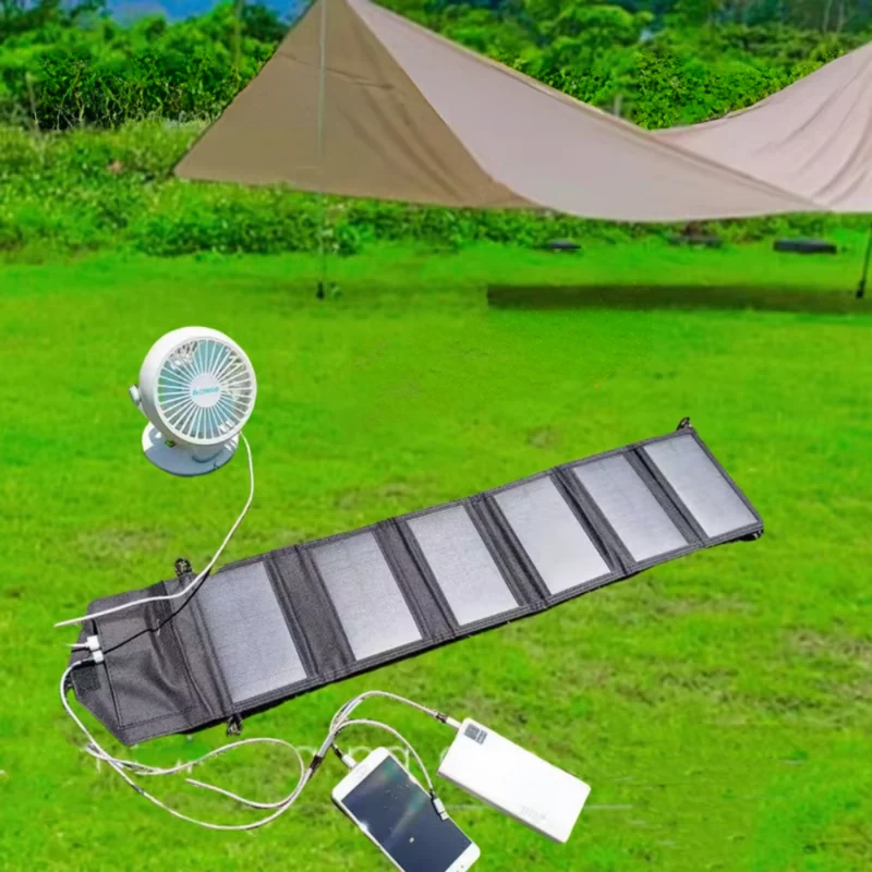 Solarpanel USB Typ C Mobile™ | Sonnenenergie für echte Abenteuer
