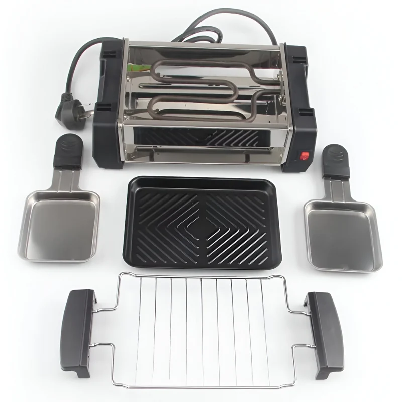 Antihaft-Grill, elektrisch™ | Raclette-Grill für gemütliche Abende