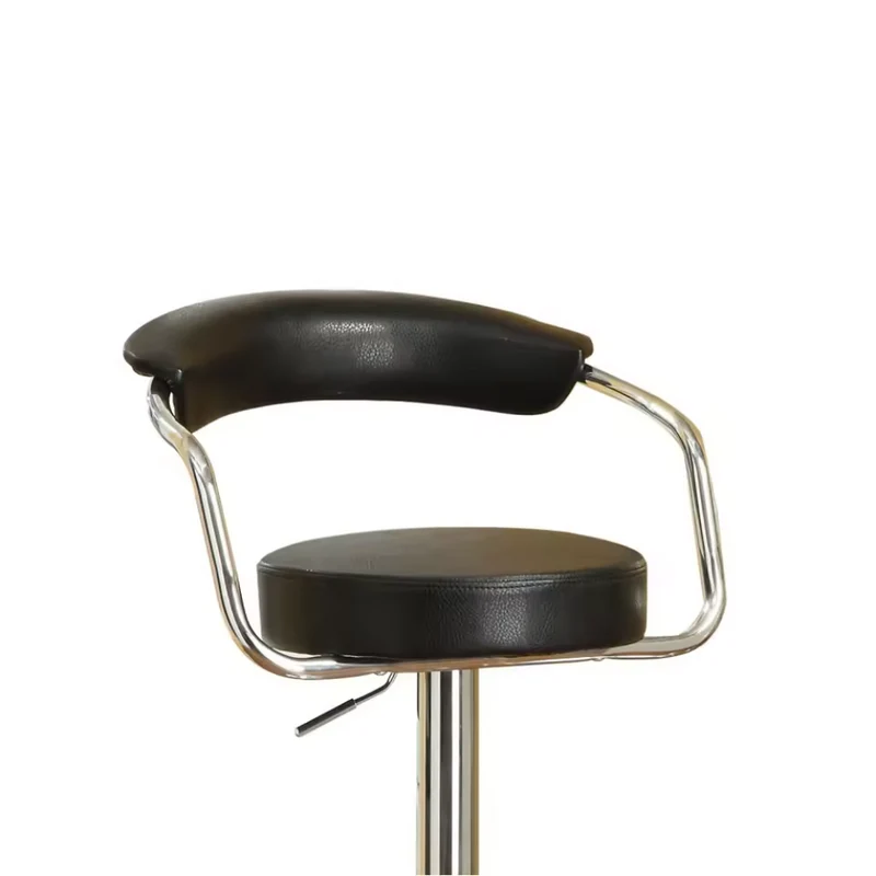 Schwarze Hocker aus Kunstleder™ | Elegante Barhocker für Zuhause.