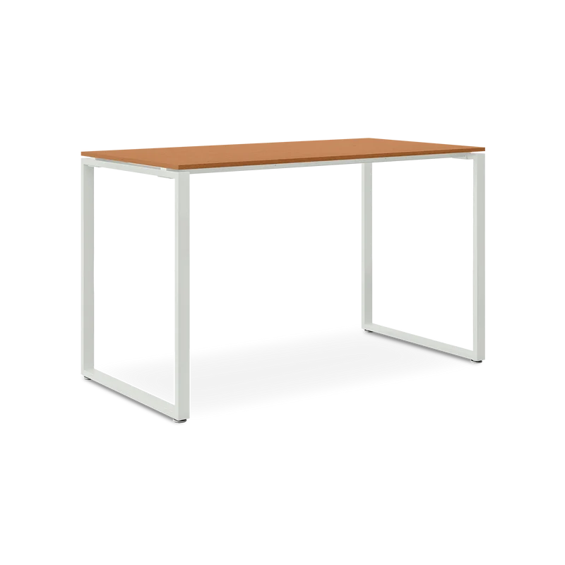 Steh- & Bistrotisch – 1400 x 700 mm | Gestell in Signalweiß