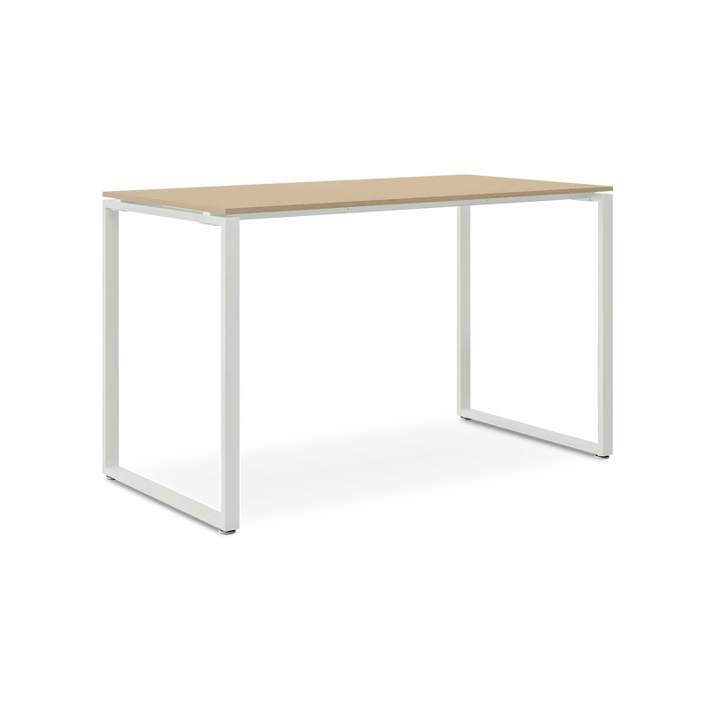 Steh- & Bistrotisch – 1400 x 700 mm | Gestell in Signalweiß