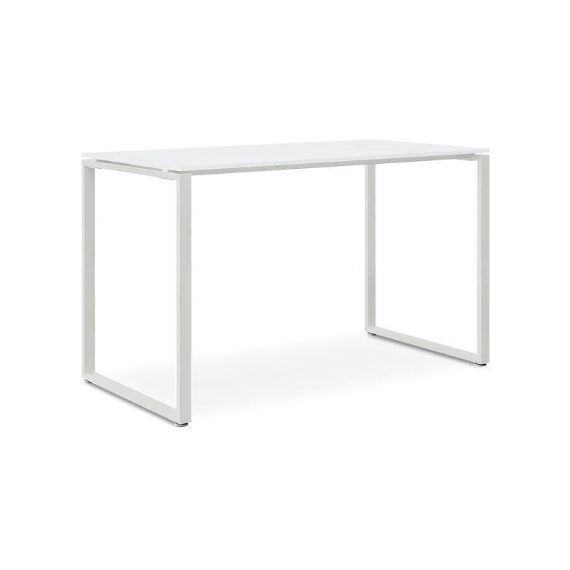 Steh- & Bistrotisch – 1400 x 700 mm | Gestell in Signalweiß
