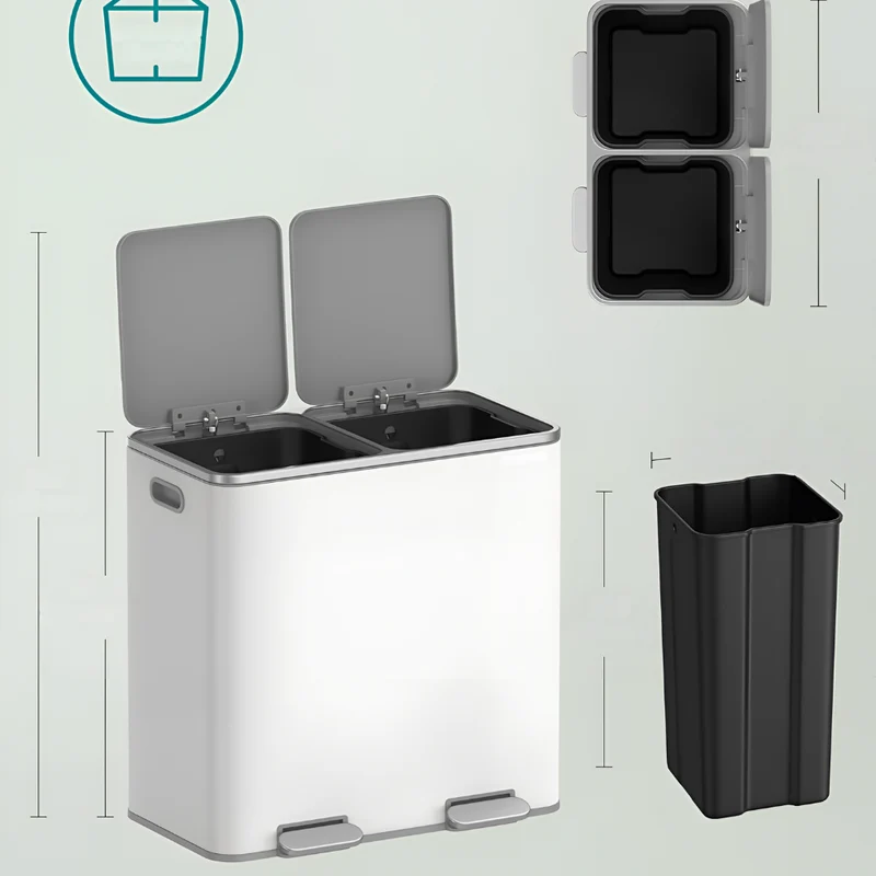 Mülleimer für die Küche™ | Eleganter, hygienischer Trenntöpfelexperte