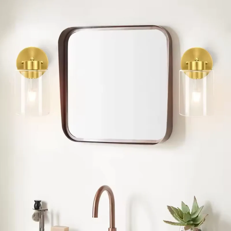 Badezimmerlicht Wandleuchten™ | Goldene Wandleuchten mit Stil