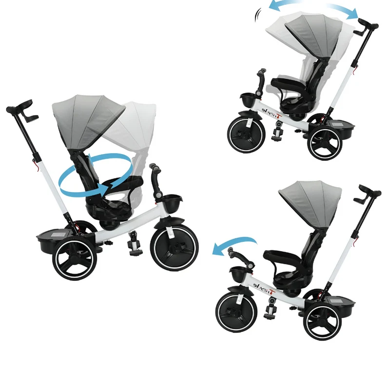 Baby-Dreirad, 6™ | Mitwachsendes Traum-Dreirad für Abenteuer