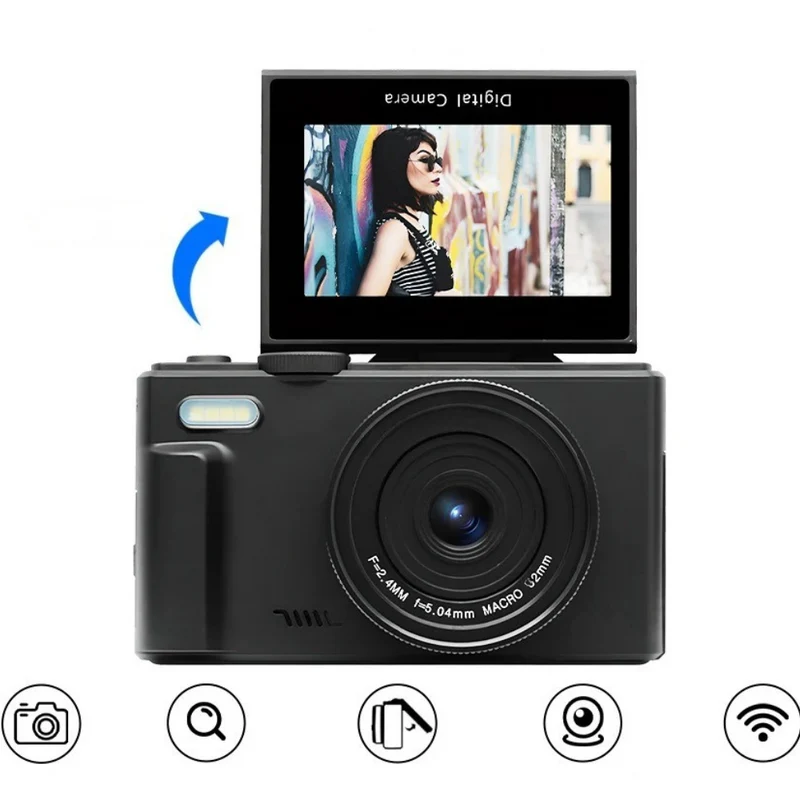 Kompakte Digitalkamera™ | Retro-Charme trifft 4K-Magie
