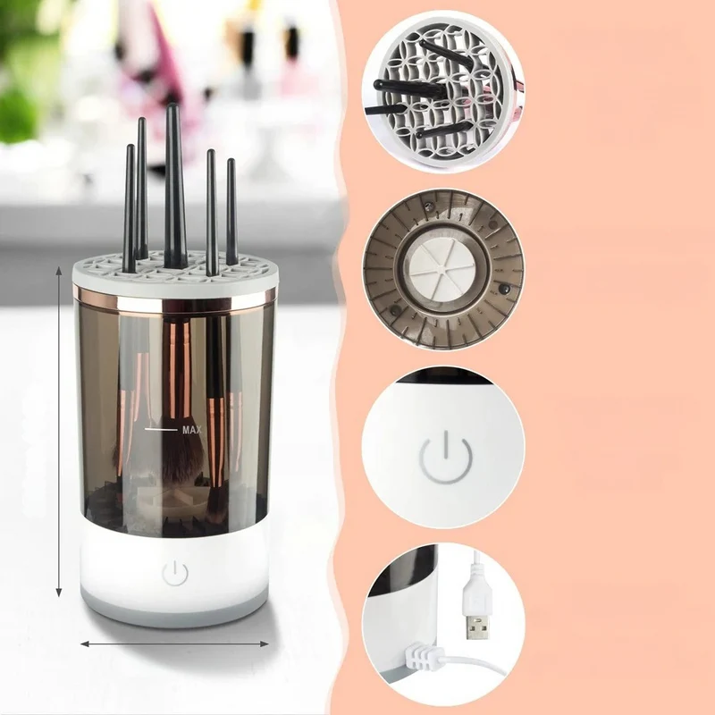 Brush cleaner automatic make-up™ |Elektrischer Pinselreiniger für makellose Sauberkeit