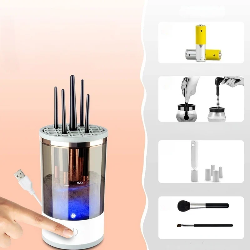 Brush cleaner automatic make-up™ |Elektrischer Pinselreiniger für makellose Sauberkeit