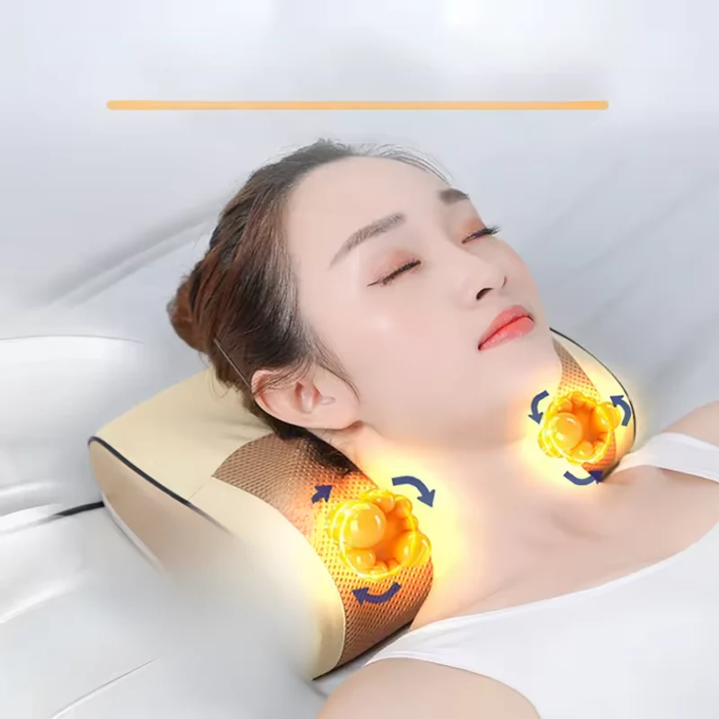 Nackenkissen Massagegerät™ | Wohltuende Tiefenmassage für Zuhause