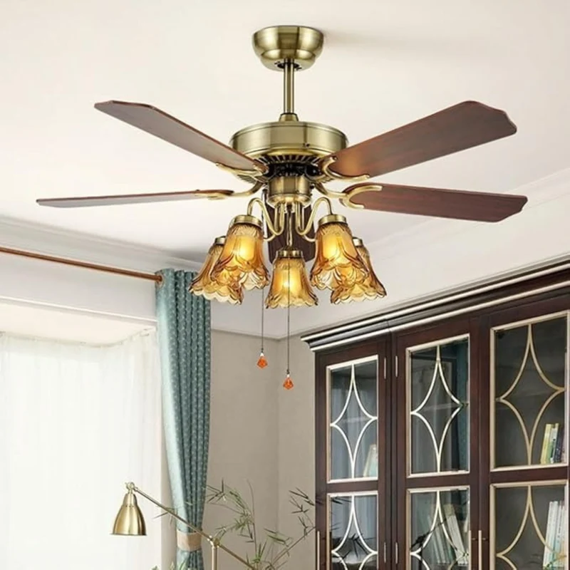 Pendelleuchte American Retro Deckenventilator™ | Elegante Brise mit Vintage-Charme