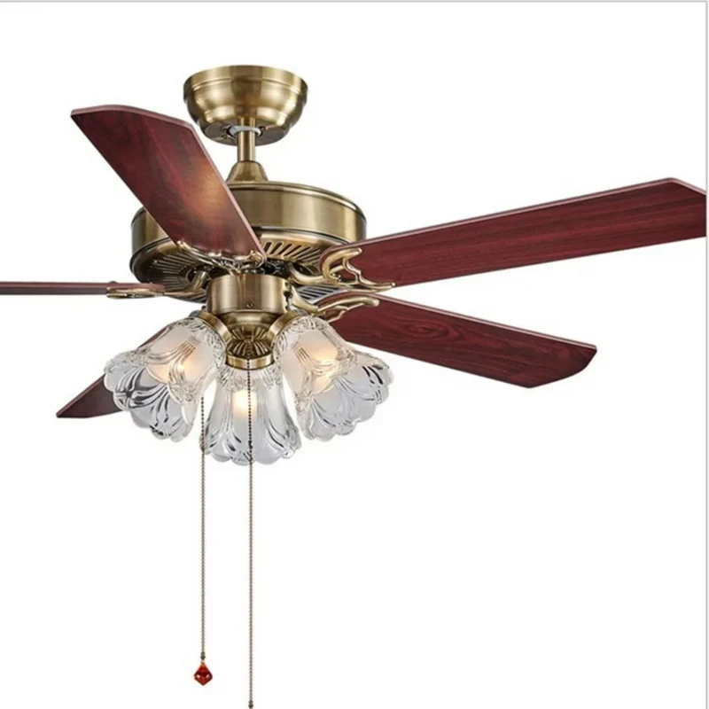Pendelleuchte American Retro Deckenventilator™ | Elegante Brise mit Vintage-Charme