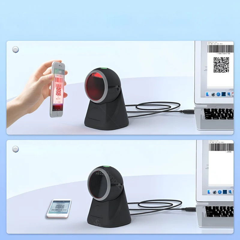 Barcodescanner Omnidirektional™ | Blitzschneller, präziser Barcode-Scanner