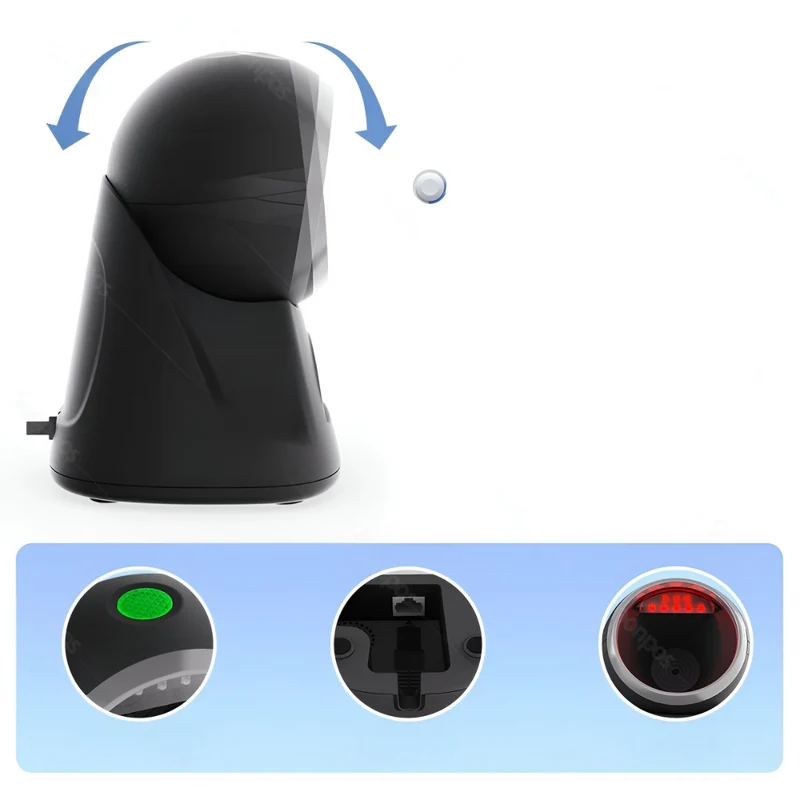 Barcodescanner Omnidirektional™ | Blitzschneller, präziser Barcode-Scanner
