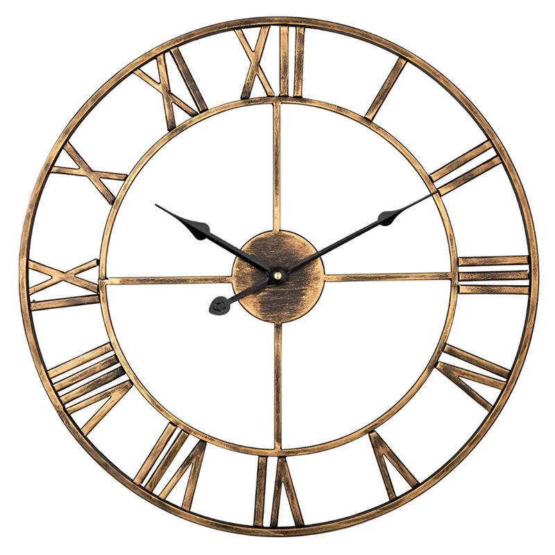 Moderne große 3D-Wanduhren™ | Elegante, lautlose 3D-Wanduhr