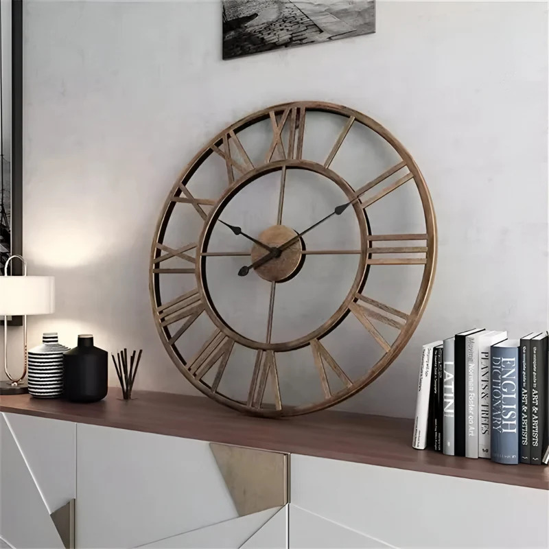 Moderne große 3D-Wanduhren™ | Elegante, lautlose 3D-Wanduhr