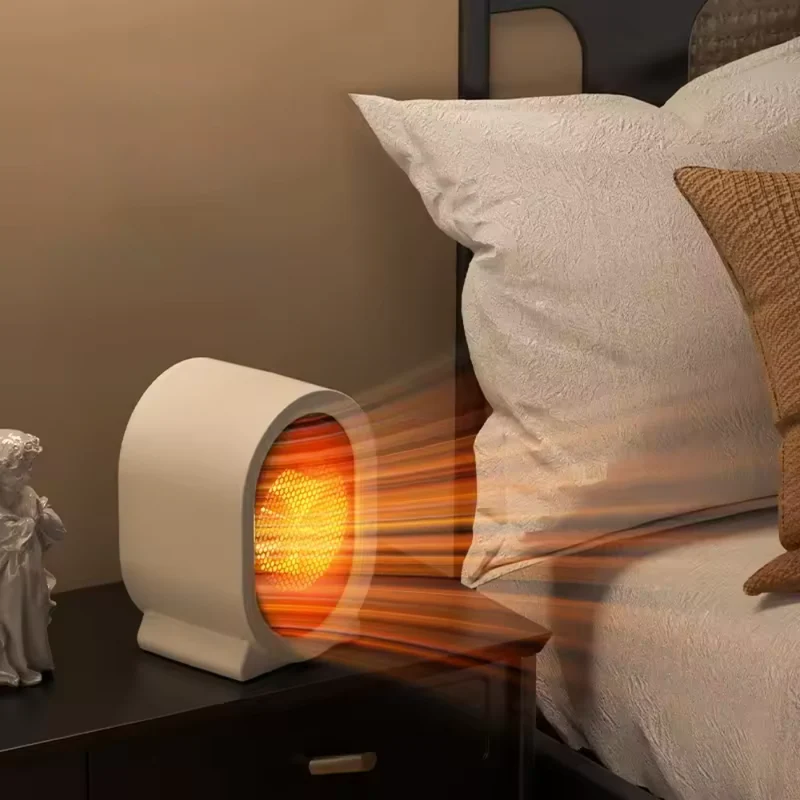 Tisch-Warmlufterhitzer™ | Kuschelige Sofortwärme für kalte Tage