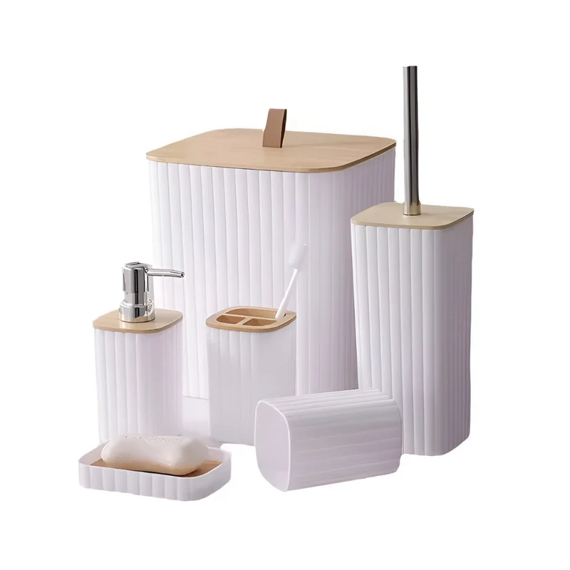Badezimmerset mit Müll™ | Elegantes Badezimmer-Set für Harmonie