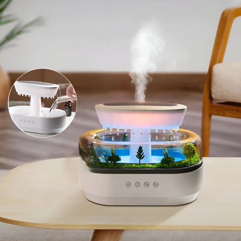 Aroma-Luftbefeuchter Raindrop Air™ | Erfrischender Aroma-Luftbefeuchter für Wohlgefühl