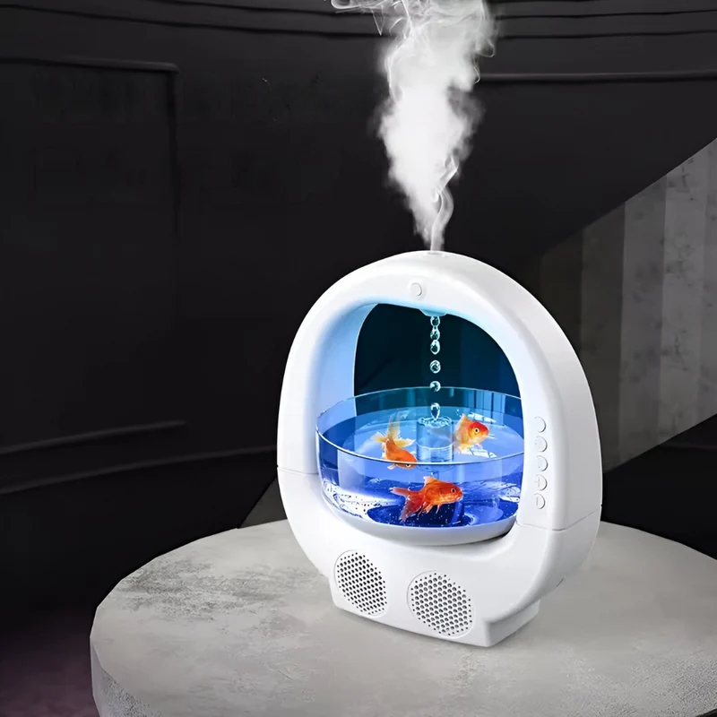 Sprecher-Aquarium-Art-Wasser™ | Magischer Wasserfall-Klangzauber
