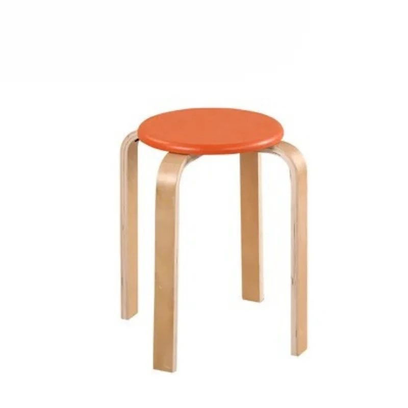 Massivholzhocker, verdickter Hocker™ | Einzigartiger, eleganter Holzstuhl