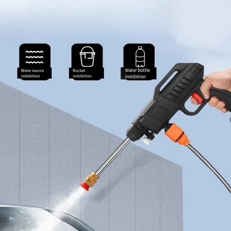 Autowaschpistole Haushalt™ | Kabellose Power für makellose Sauberkeit