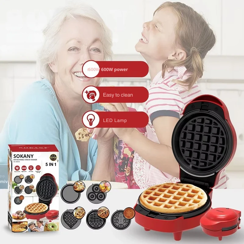 Elektrischer Mini-Donut-Waffel™ | Kreativer Genuss für Familienherzen
