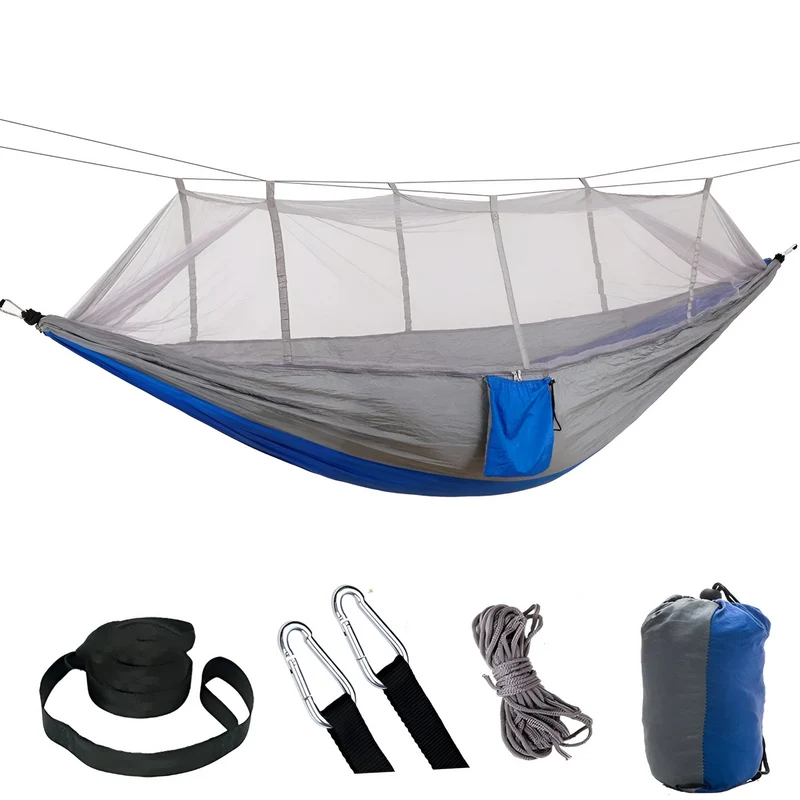 Ultraleichte Nylon-Hängematte™ | Freiheit, Komfort & Mückenschutz