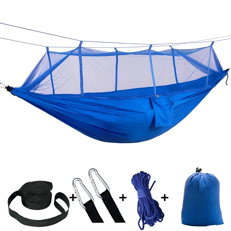Ultraleichte Nylon-Hängematte™ | Freiheit, Komfort & Mückenschutz