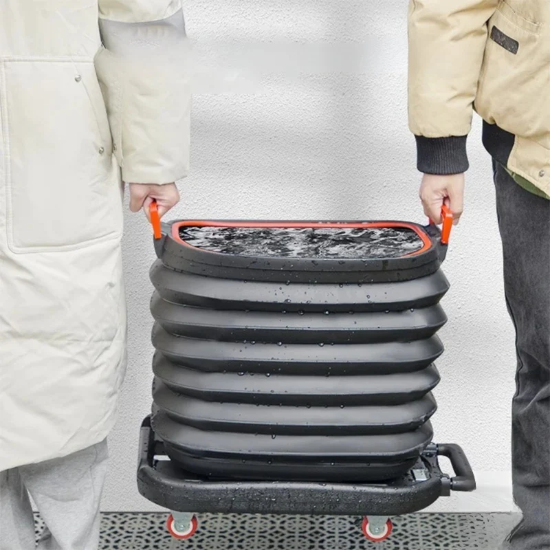 Faltbarer Autoeimer™ | Faltbarer, mobiler Allround-Eimer