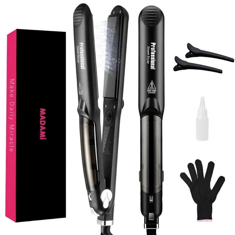 Dampf-Haarglätter Professional™ | Seidig-glatte Haare, schonendes Styling